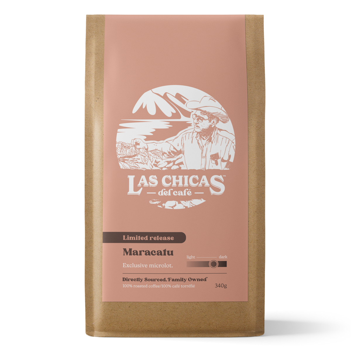 A bag of Maracatu coffee beans